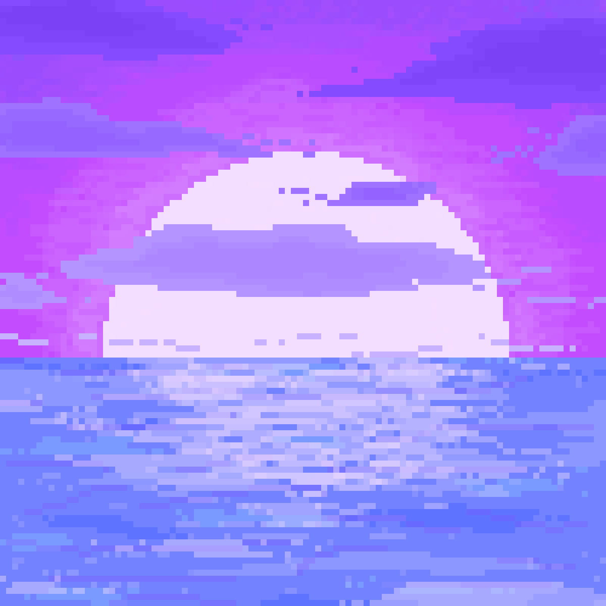 Sunset on the Ocean